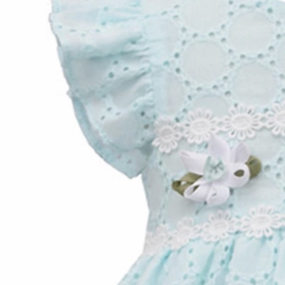 NWt Bonnie jean twirl 2t smocked sun dress Rosette - Picture 4 of 13